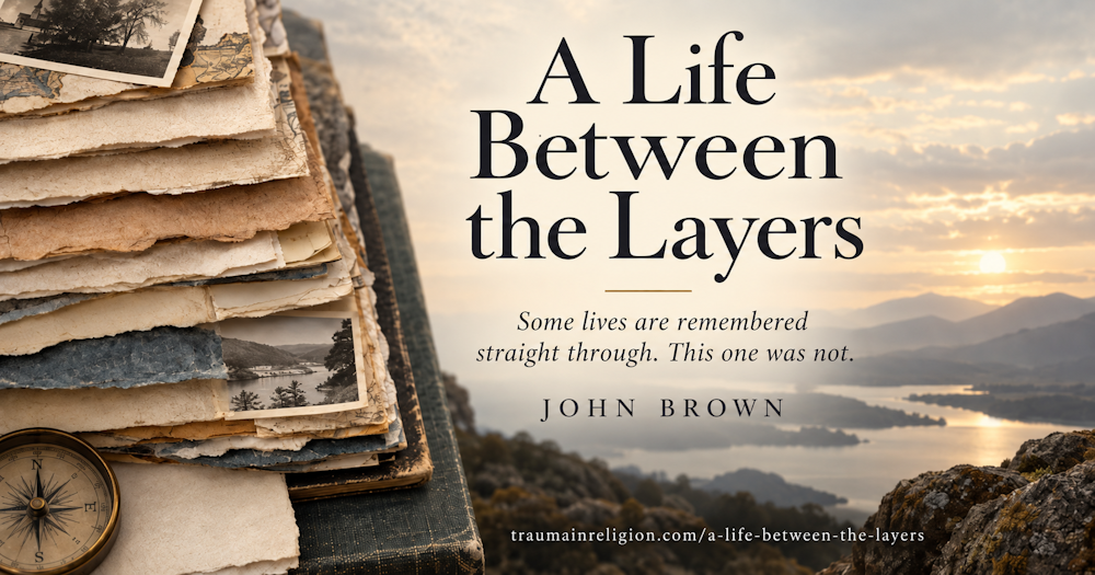 A Life Between the Layers
Memory, evidence and the distance between a life as lived and a life as recorded. It is a book about trauma, but it is also a book about evidence, disbelief, and the right to describe a life in one’s own name — including the parts that never fully return.